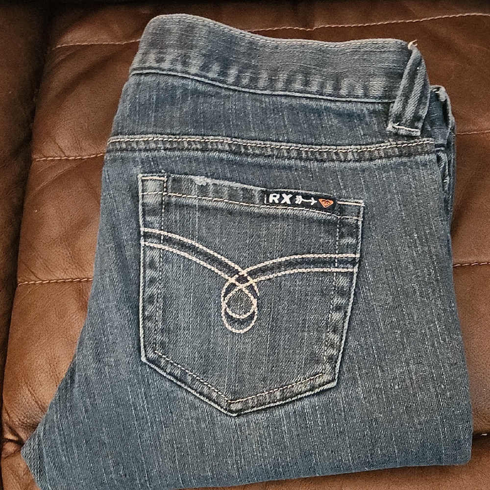 Roxy Jeans Size 9 Junior's Flare Fit Sunset Beach
